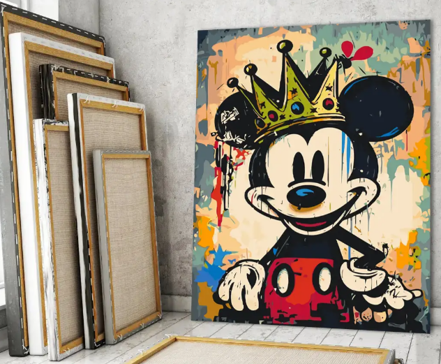 Картини за номерами Міккі Маус (Mickey Mouse)