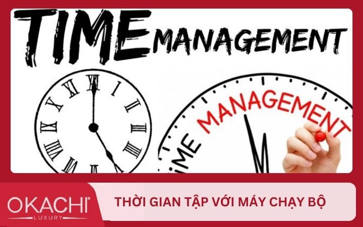 Thời gian tập với máy chạy bộ không phù hợp