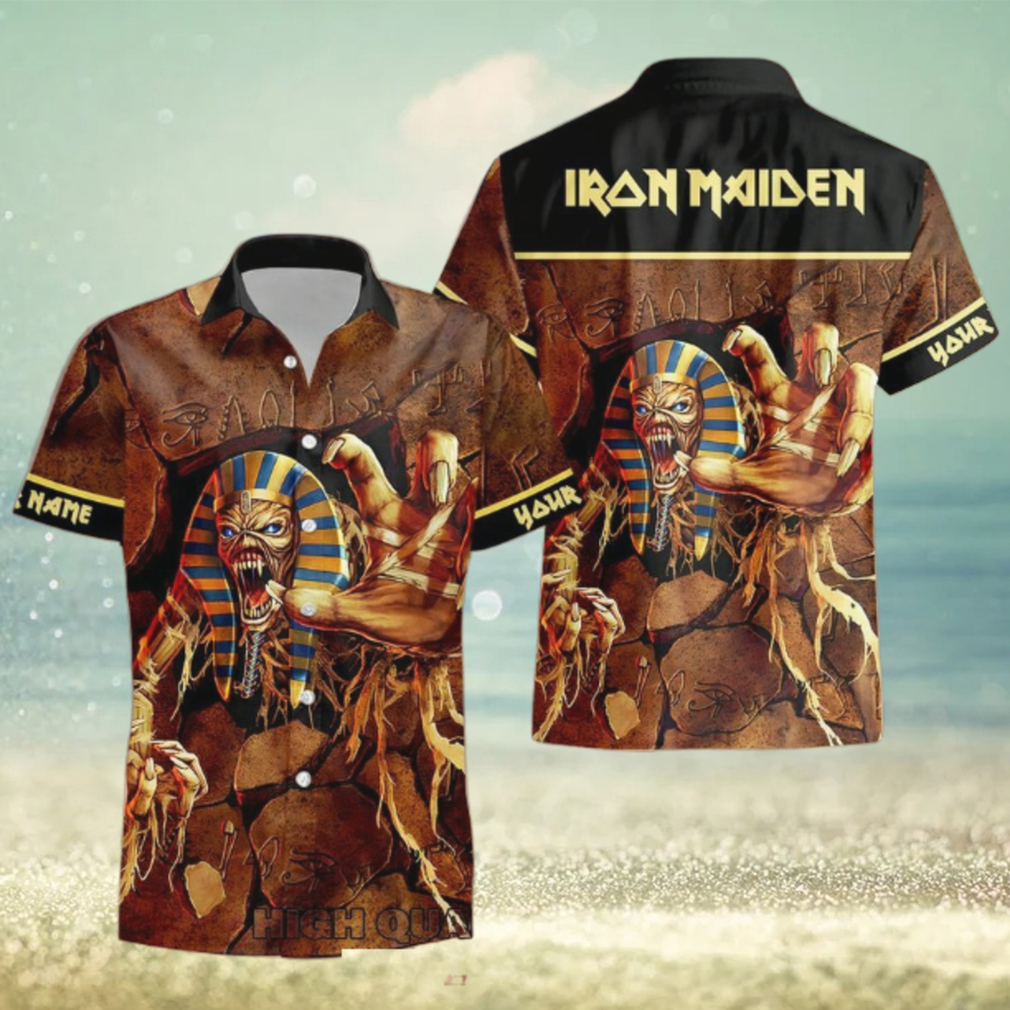 Personalized Iron Maiden Powerslave Hawaiian Shirt