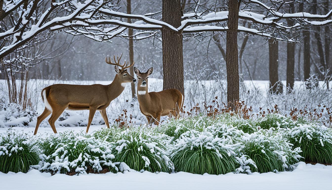 Supplemental deer feeding in winter