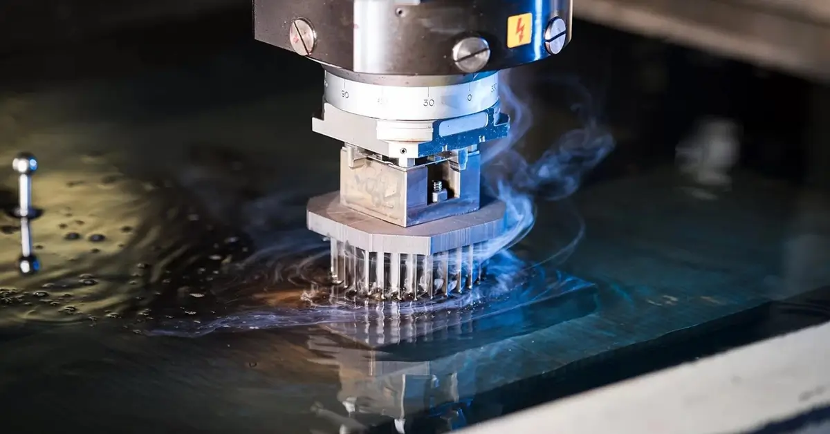 CNC Electrical Discharge Machining (EDM).