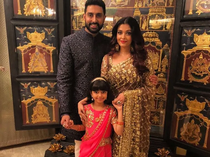 Aishwarya and Abhishek Bachchan 