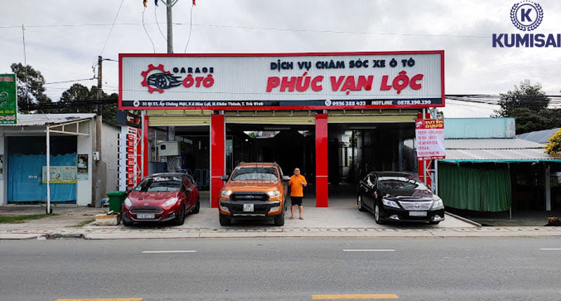 Gara oto Phúc Vạn Lộc, huyện Châu Thành, TP Trà Vinh