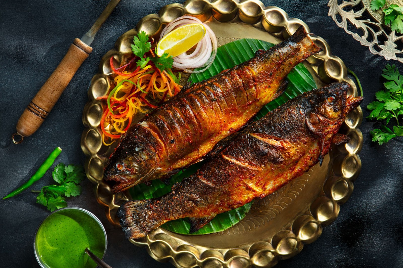 Kashmiri himalayan trout-Kashmir famous food 