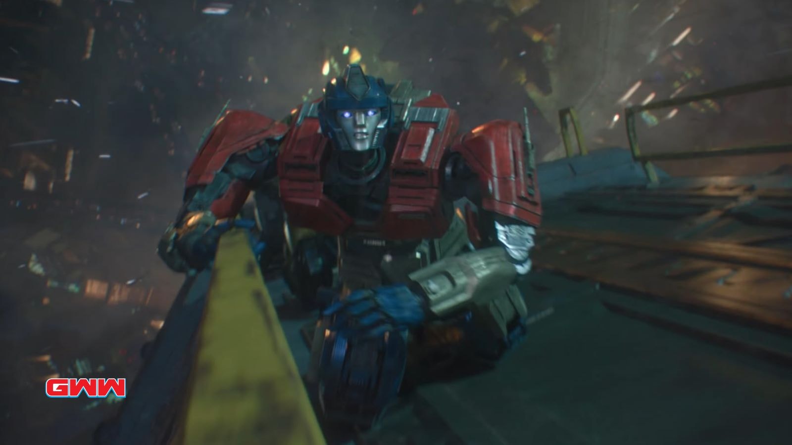 Orion Pax, Optimus Prime voice by Chris Hemsworth, Transformers One 2024