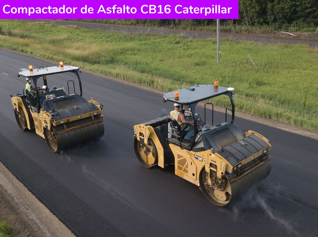 Catálogo Compactador de Asfalto CB16 Caterpillar