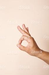 Hand Gesture For Chin Mudra Stock Photo - Download Image Now - iStock
