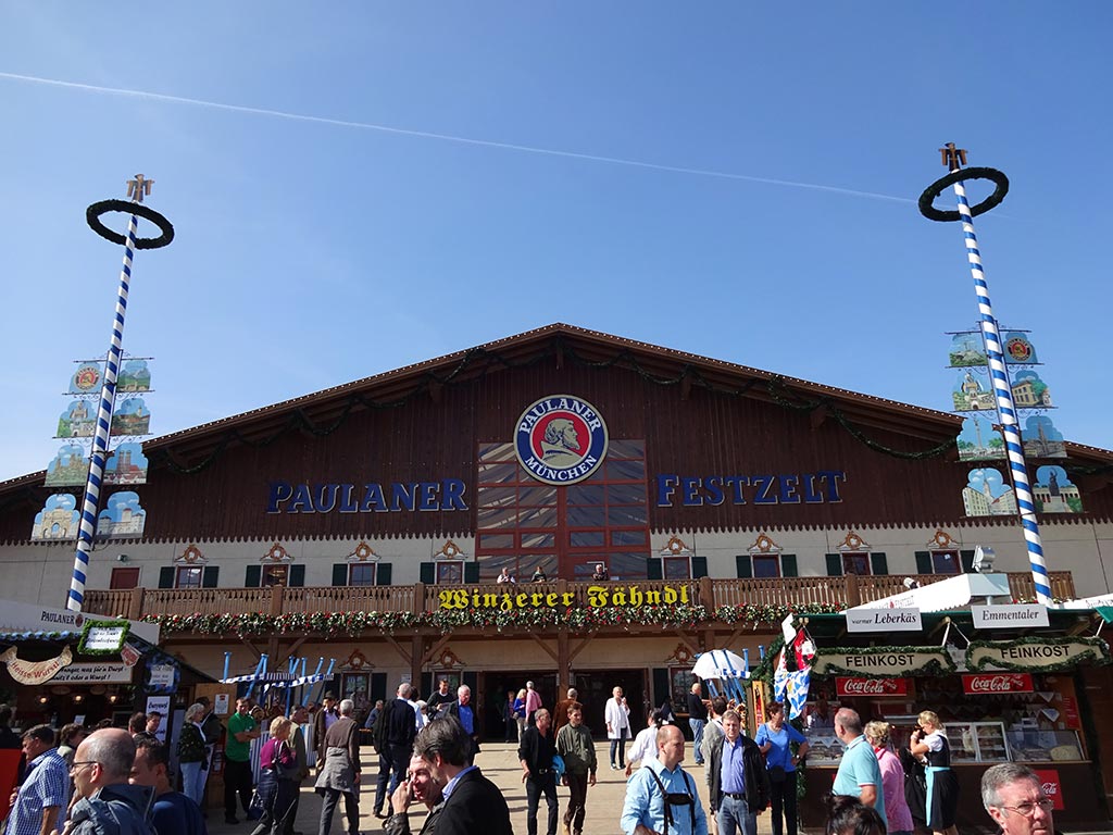 Oktoberfest Beer Tents Paulaner