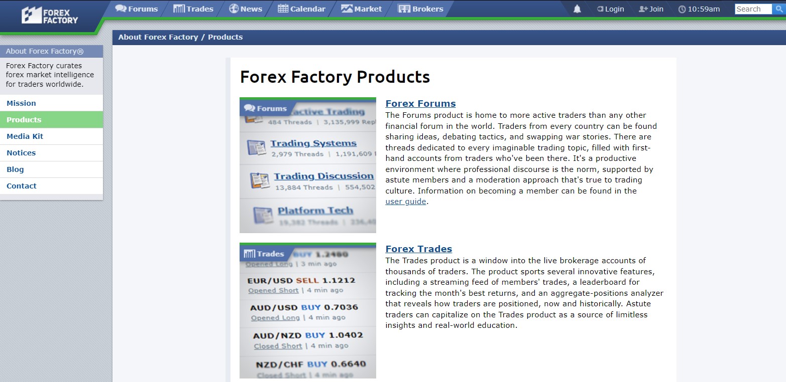 Forex Factory - Popular Forex trading mentorship