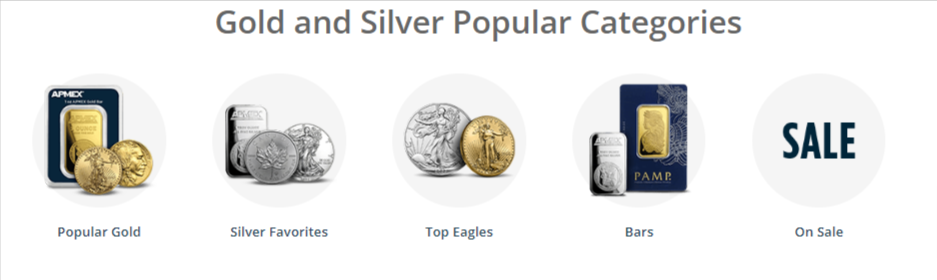 APMEX gold and silver