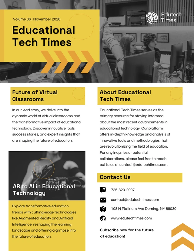 Newsletter for TEch