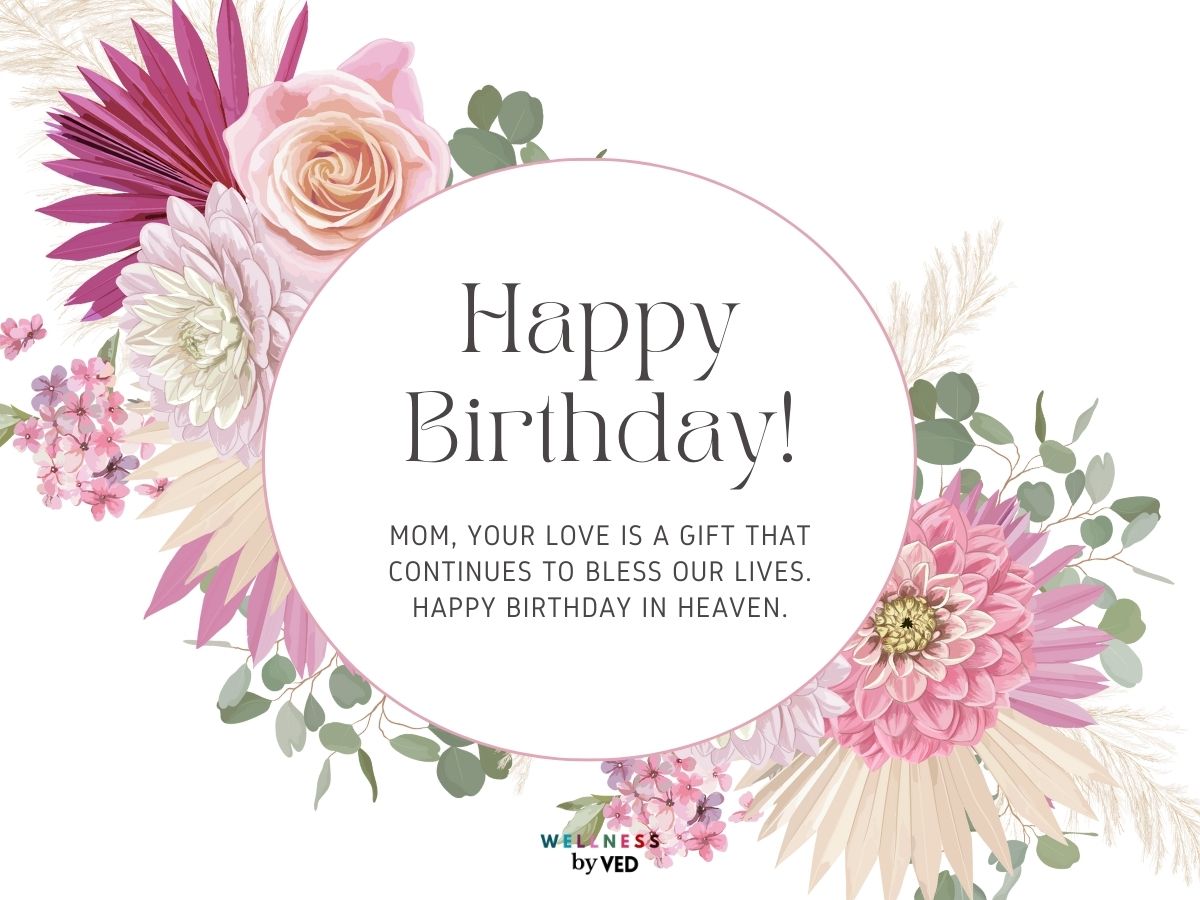 happy birthday mom in heaven 