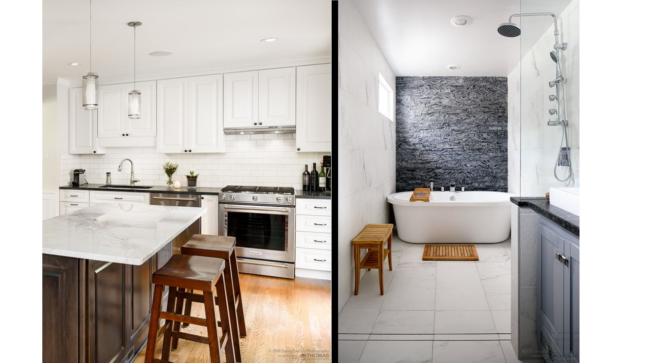 Dual Upgrades: Enhancing Your Home with Bathroom and Residential Kitchen Remodeling Services