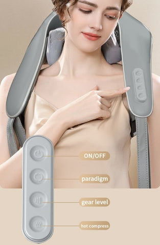 Rechargeable Neck and Shoulder Massager - Haeska1