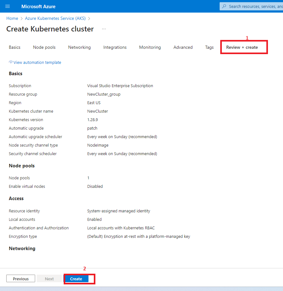 Azure Kubernetes Service