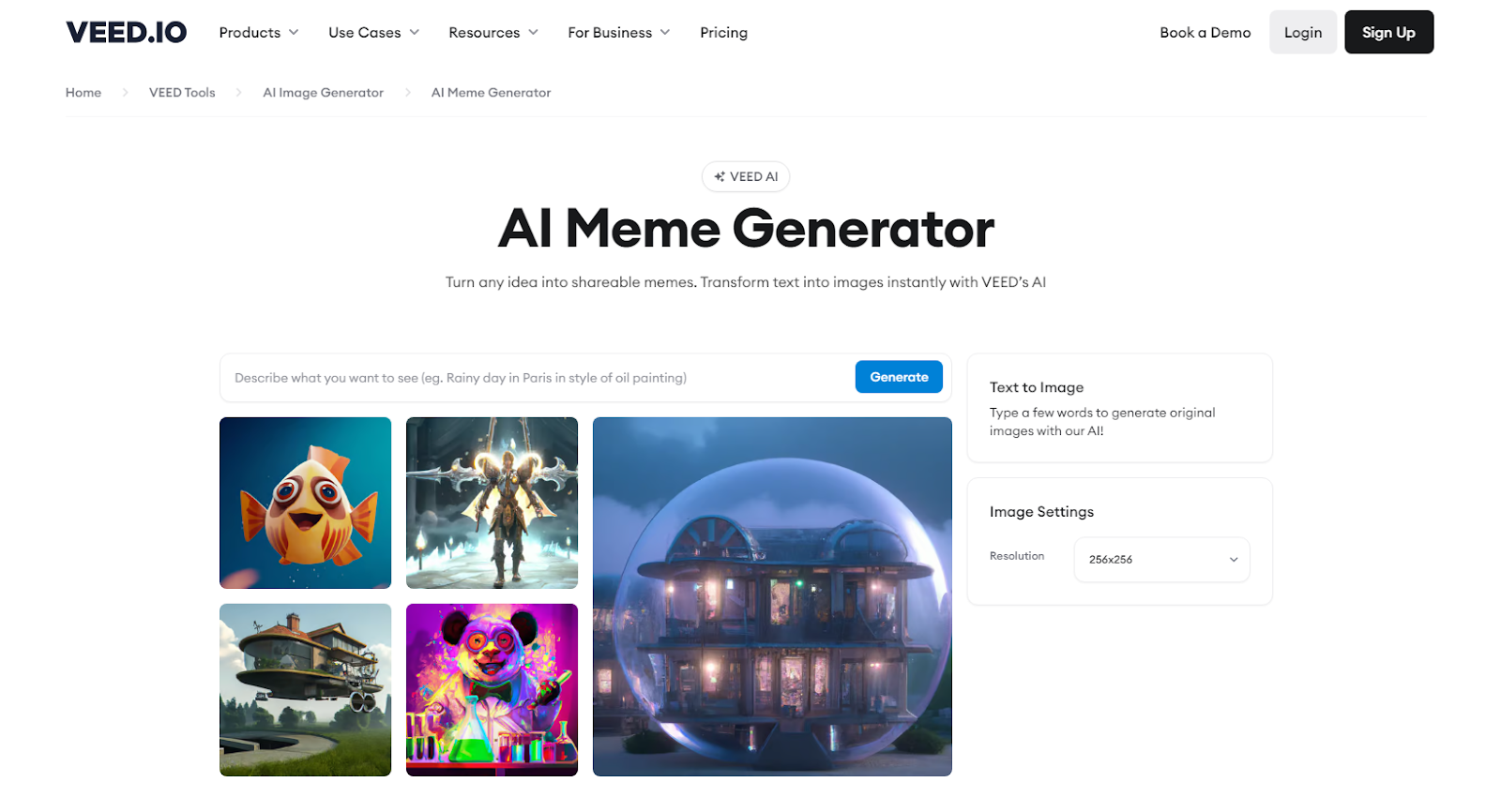 VEED.IO AI Meme Generator