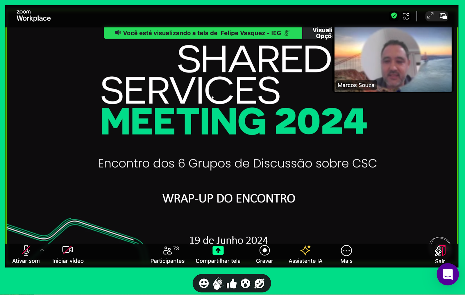 Wrap-up do SSM 2024, primeiro encontro dos Grupos de Discussão