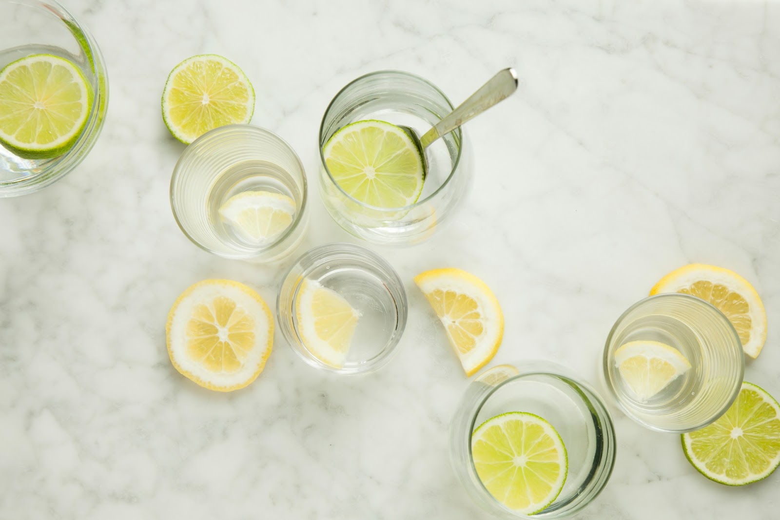 Lemon and lime-based drinks