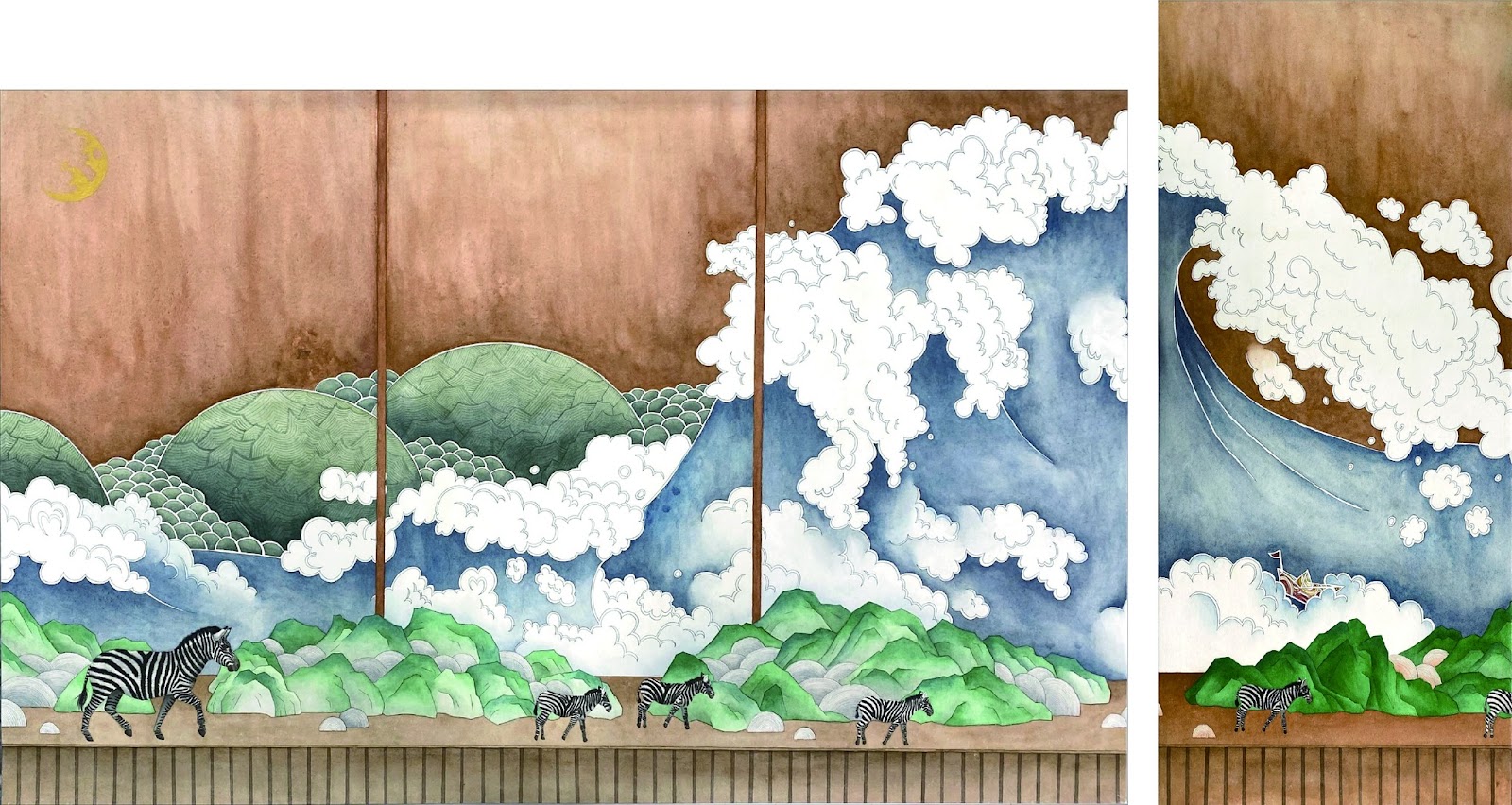 南應大美術系113級應屆畢業生黃莉倫個展【新思惟人文空間 ‧ 新秀展區】