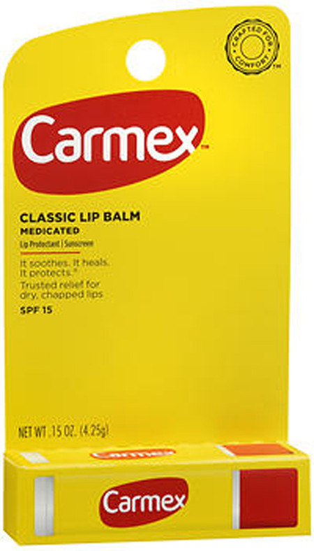 Carmex Lip Balm SPF 15 Original - 12 Count