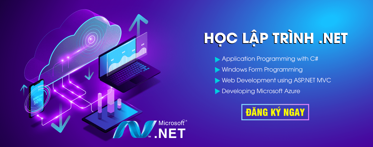 Tham gia các khóa học lập trình ASP.NET tại Aptech