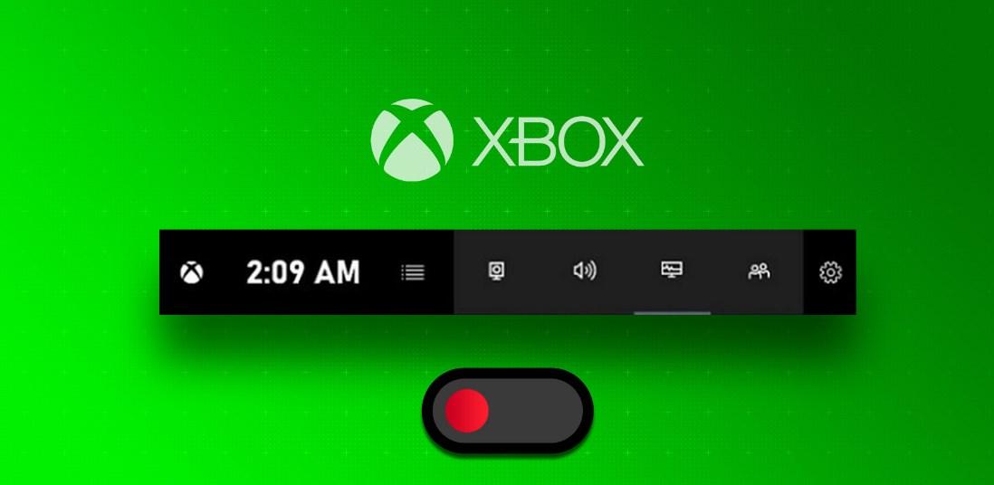 recording with Xbox game bar