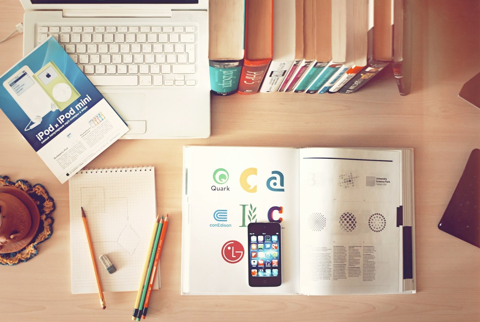 Product magazines in a workstation