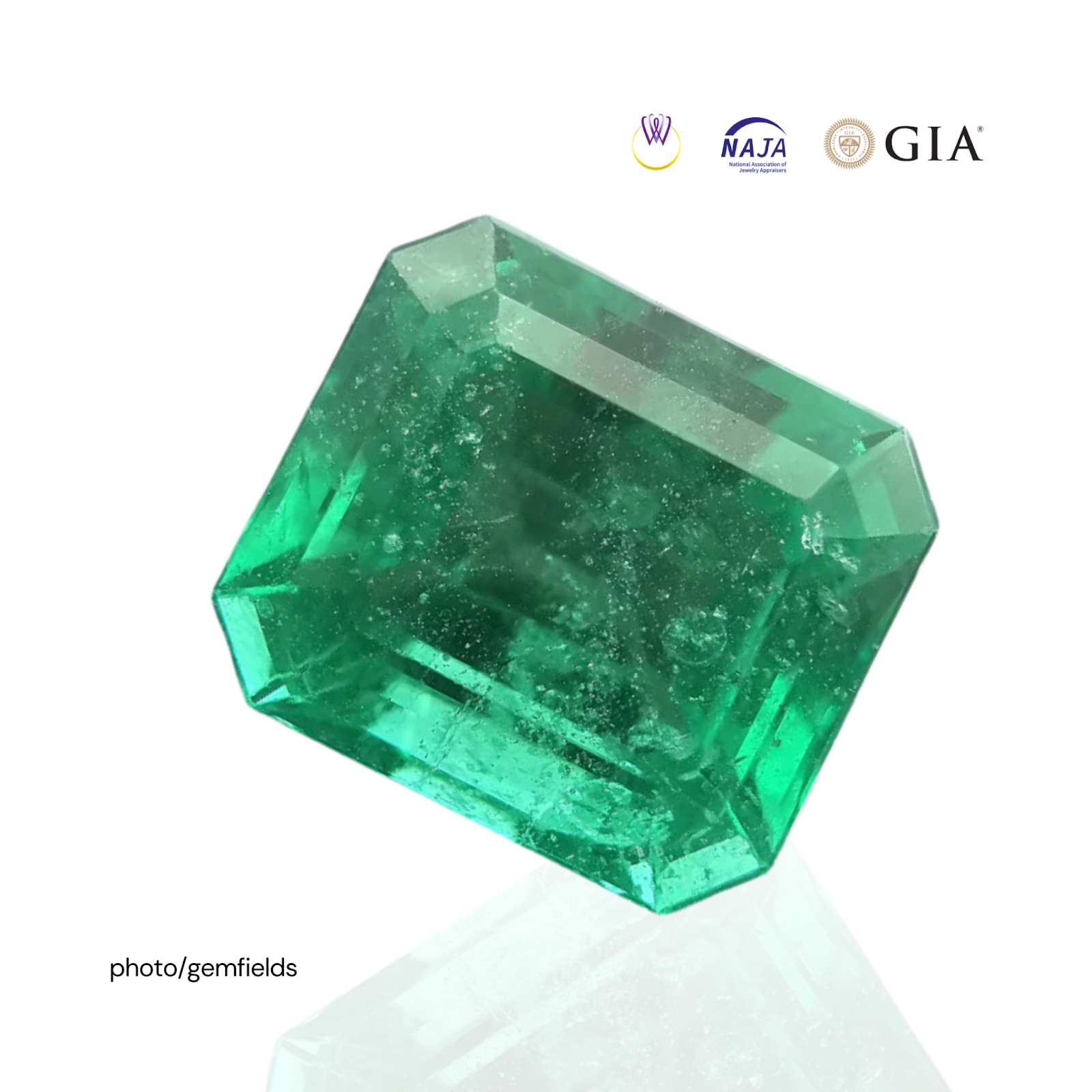 Brazilian emeralds featuring lighter green hues and impressive sizes, with unique internal patterns.