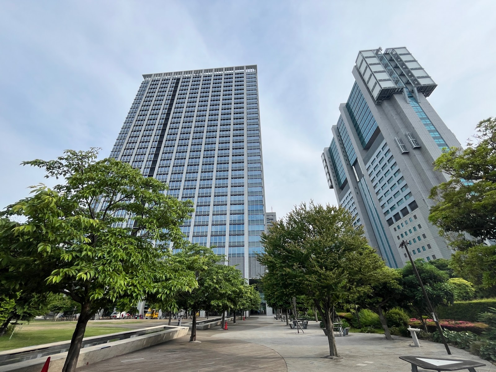 芝浦中央公園 D面から南側を眺めた風景