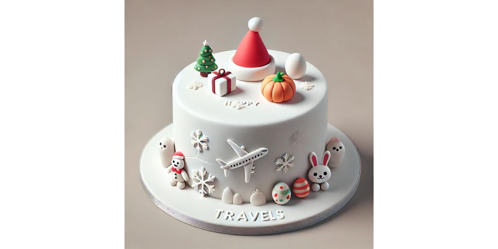 Holiday Theme Cake