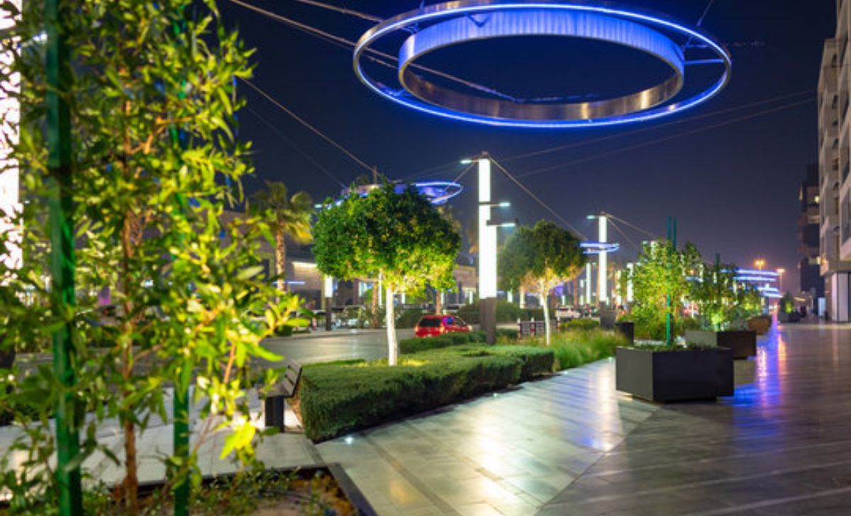 City Walk- Dubai night visiting places