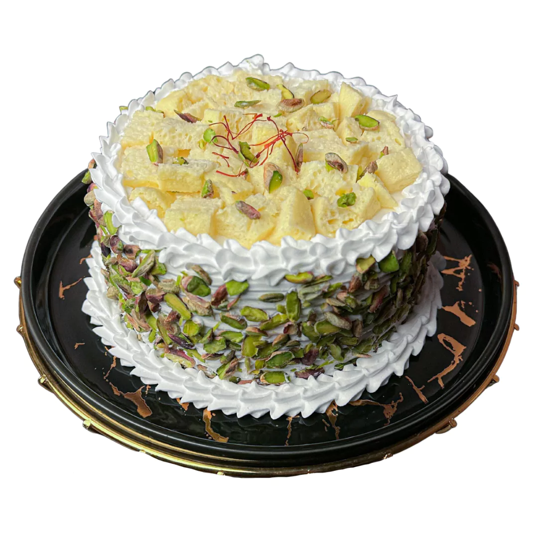 Rasmalai & Pista Fusion Cake