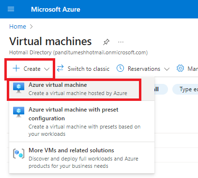 Azure Virtual Machines