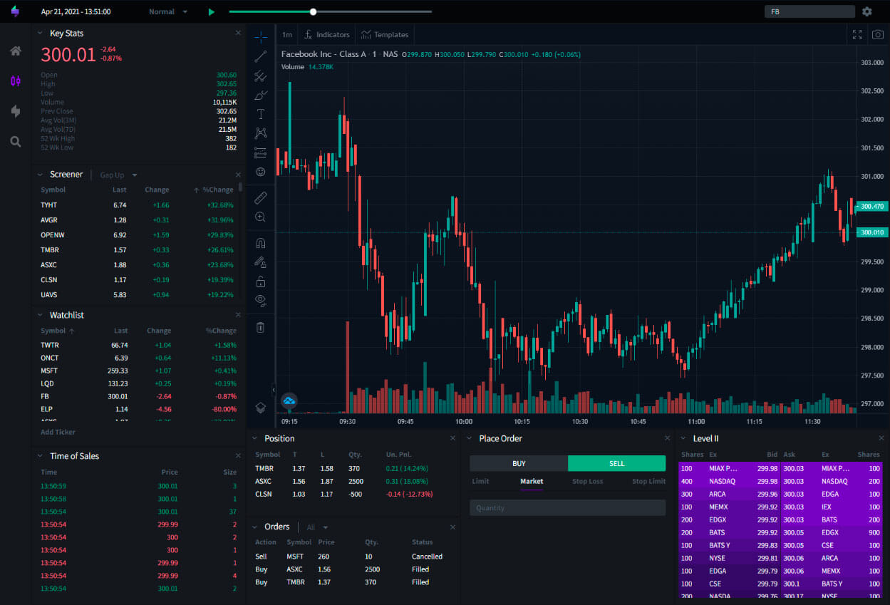 Trading Simulators