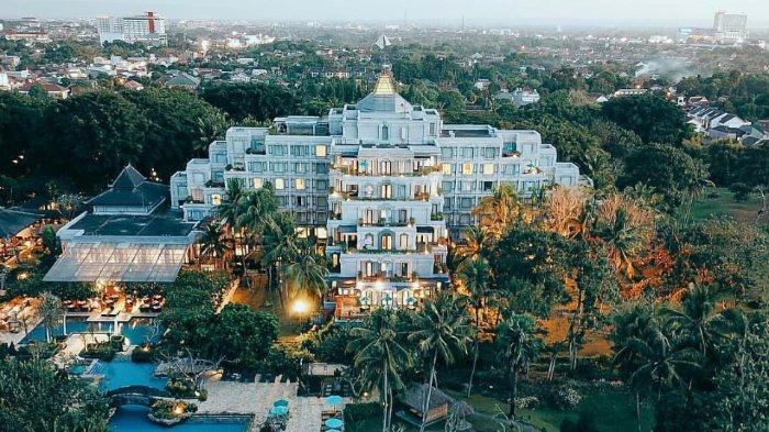 megahnya pemandangan Hyatt Regency Yogyakarta dari ketinggian