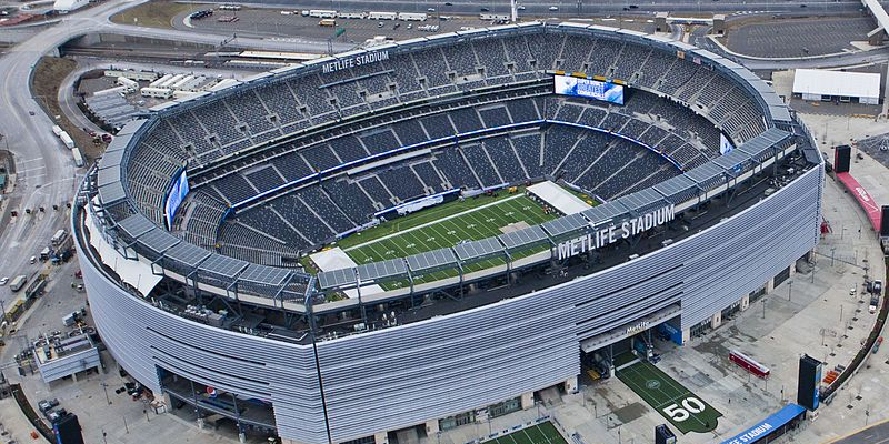 Điểm đặc biệt của sân MetLife - East Rutherford