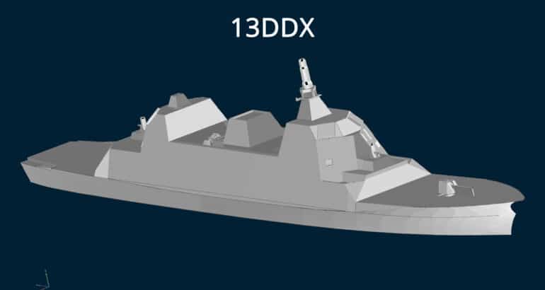 ATLA 13DDX destroyer JMSDF Japan