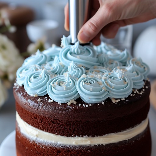 Textural Contrasts with Fondant and Buttercream