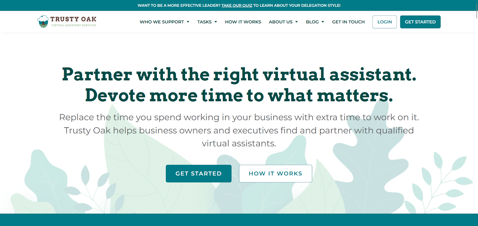 Trusty Oak - Top Virtual Assistant Companies