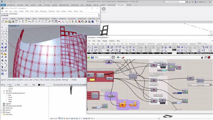 Using Rhino and Grasshopper inside Revit