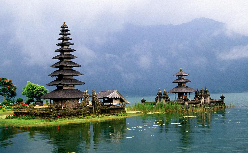 majestic temple in Bali.