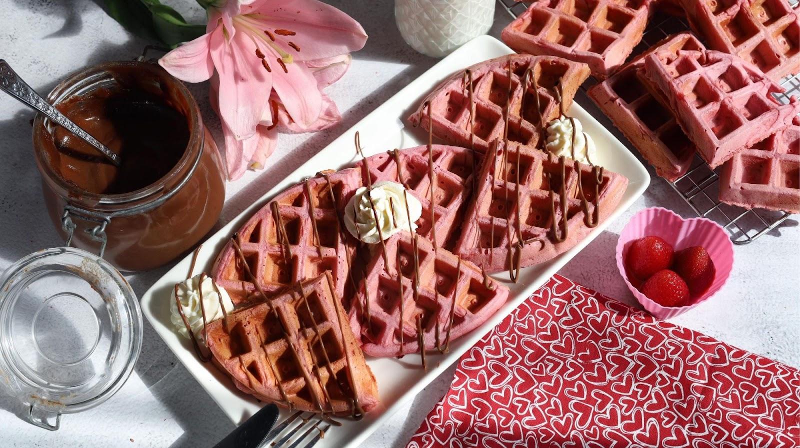 Beetroot Waffle Recipe

