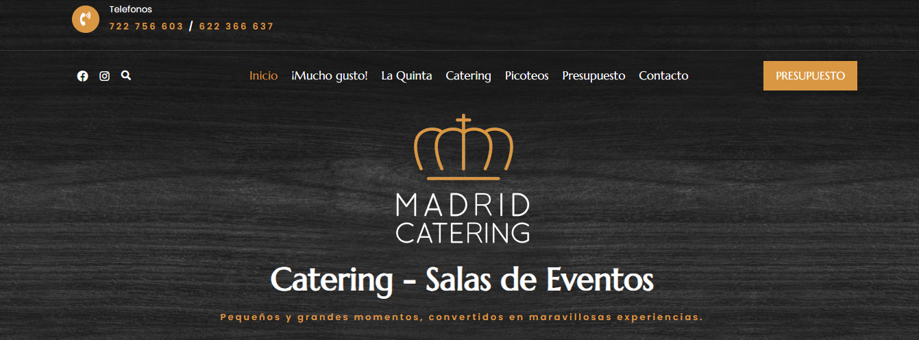 Menús temáticos para fiestas exclusivas en España.
