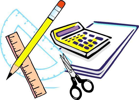 A close-up of a calculator pencil and ruler

Description automatically generated with low confidence