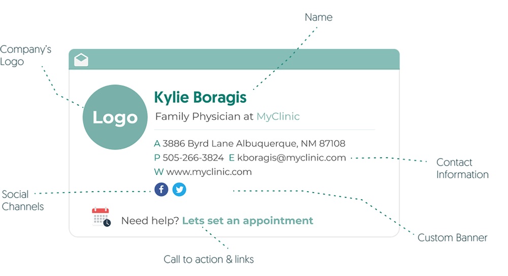 Email Signatures, Call to action (CTA) buttons