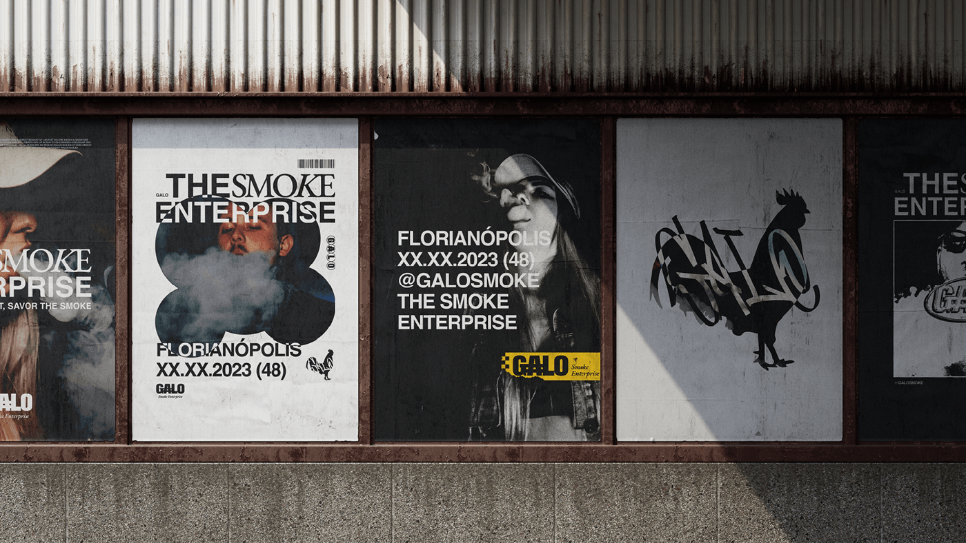 Artifact from the Galo Smoke: Branding and Visual Identity Rooted in Urban Culture article on Abduzeedo