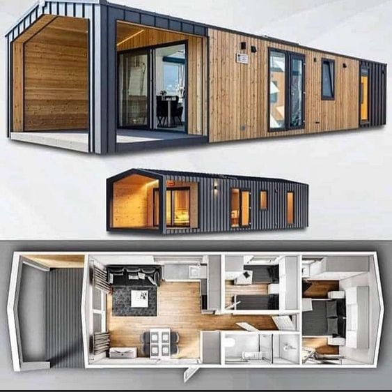 container house interior