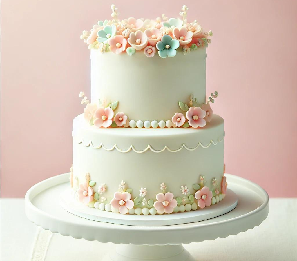 Two-Tier Celebration Cakes: Layered Grandeur