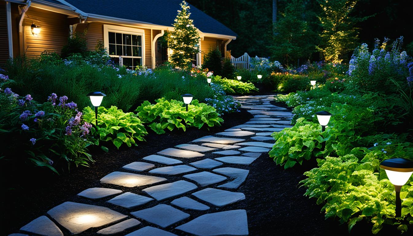 Solar garden lights