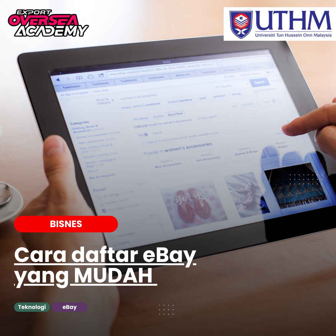 Cara daftar ebay yang MUDAH 